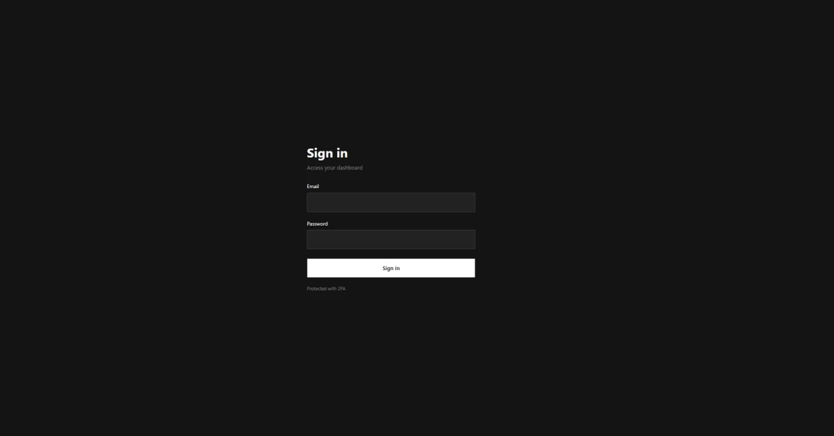Payload 2FA Login